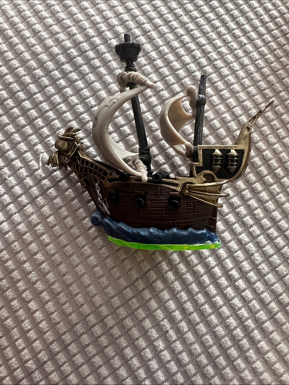 Brown and Cream Pirate Ship Playset Action Figure Accessory